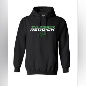 23XI Tyler Reddick Beast men’s XL long sleeve black hoodie sweatshirt
